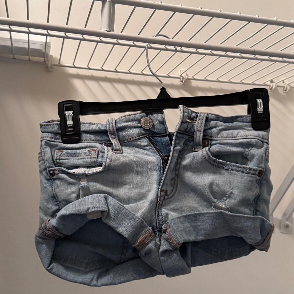 aeropostale short jean shorts low rise